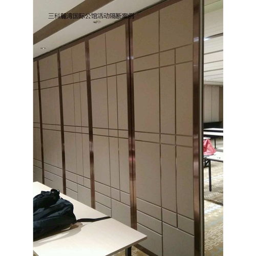 东莞酒楼吊滑隔断门 隔音移动隔断墙价格规格齐全