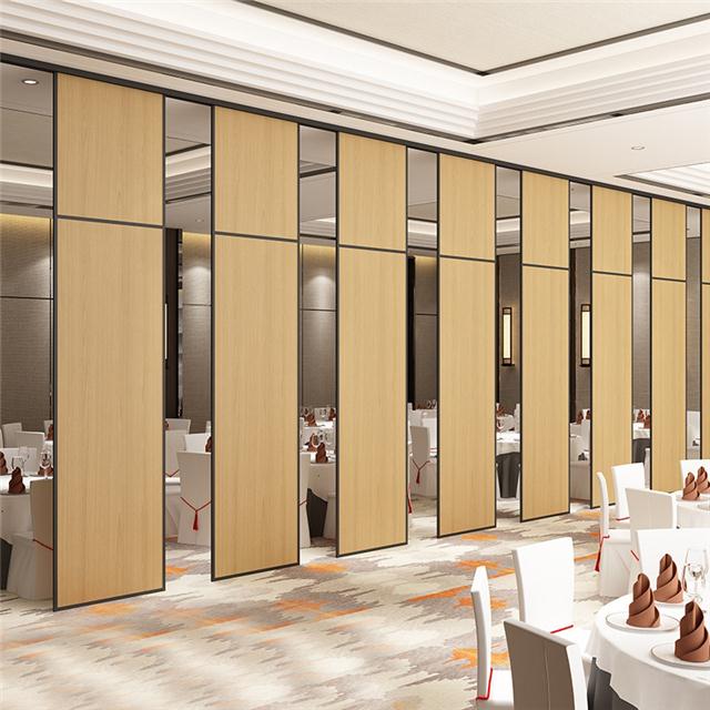 【活动移动隔断门酒店饭店包厢隔断办公会议室隔断大厅玻璃隔断】图片